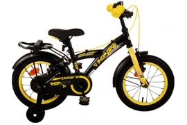 VOLARE - Detský bicykel Volare Thombike - chlapčenský - 14" - Black Yellow - dve ručné brzdy