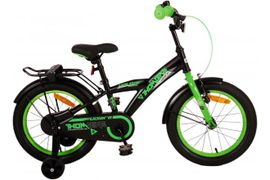VOLARE - Detský bicykel Volare Thombike - chlapčenský - 16" - Black Green