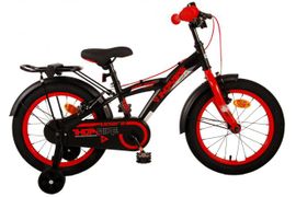 VOLARE - Detský bicykel Volare Thombike - chlapčenský - 16" - Black Red - dve ručné brzdy