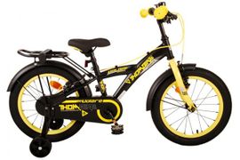 VOLARE - Detský bicykel Volare Thombike - chlapčenský - 16" - Black Yellow - dve ručné brzdy