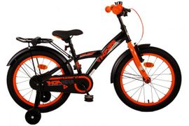 VOLARE - Detský bicykel Volare Thombike - chlapčenský - 18" - Black Orange