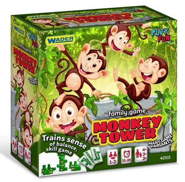WADER - Opičia veža - rodinná hra