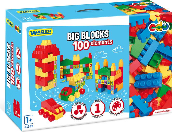 WADER - Veľké bloky 100 ks