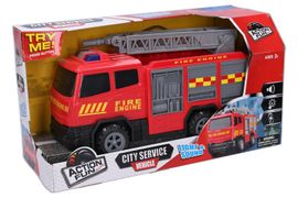 WIKY - Auto hasiči na zotrvačník s efektmi 30 cm