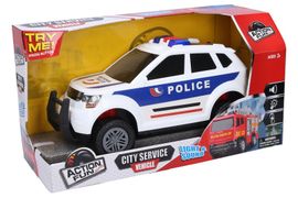 WIKY - Auto polícia na zotrvačník s efektmi  31 cm