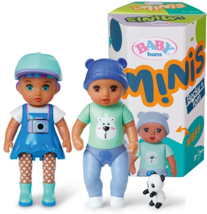 ZAPF CREATION -  BABY born Minis Sada 2 bábik, verzia 3