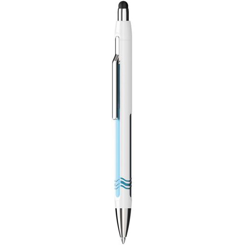 SCHNEIDER - Guľôčkové pero Epsilon Touch, white-blue 0,7 mm pre dotykové zariadenia