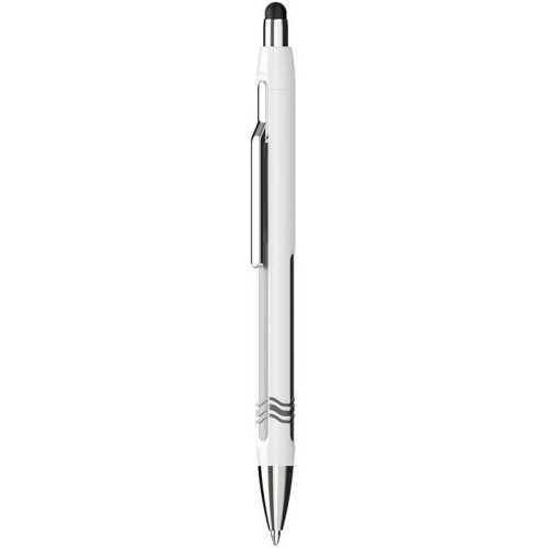 SCHNEIDER - Guľôčkové pero Epsilon Touch, white-silver 0,7 mm pre dotykové zariadenia