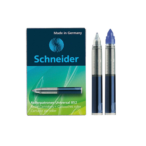 SCHNEIDER - Náplň pre rollery Cartridge 852 0,6 mm/5 ks - modrá
