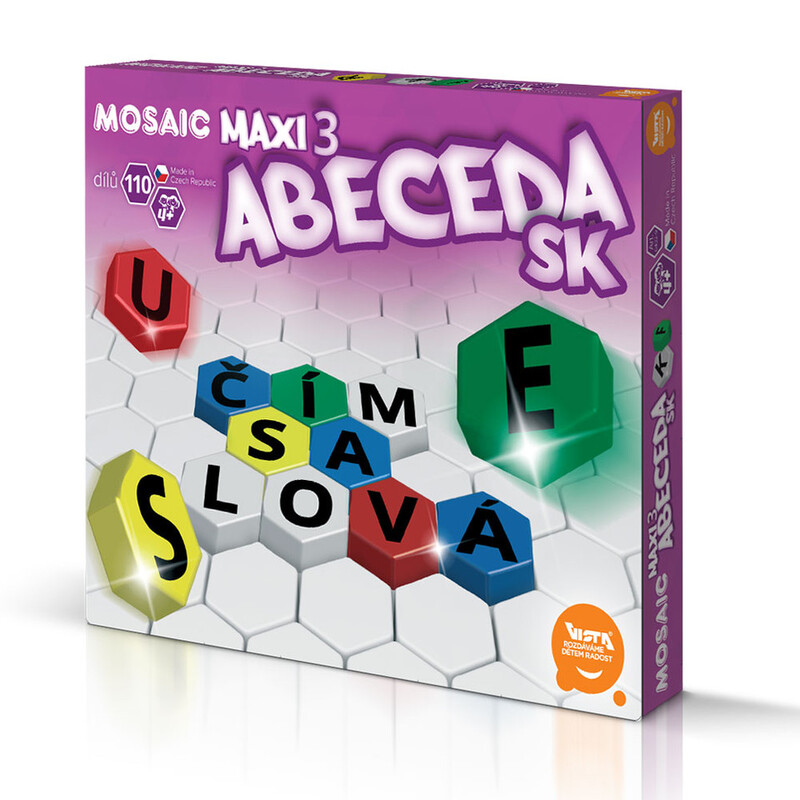 SEVA - Seva Mosaic Maxi 3-Abeceda slovenská