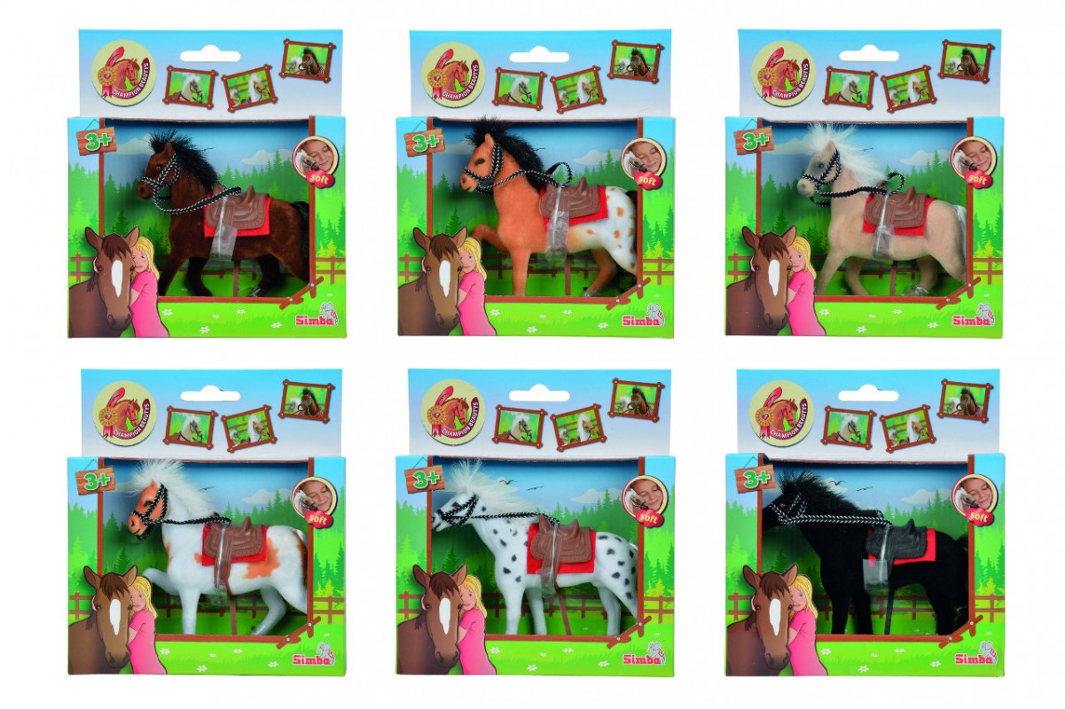 SIMBA - Kôň Beauty Pferde, 11 Cm, 6 Druhov