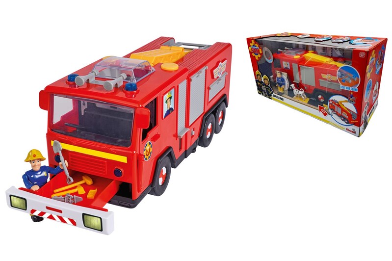 SIMBA - Požiarnik Sam hasičské auto jupiter pro 31 cm