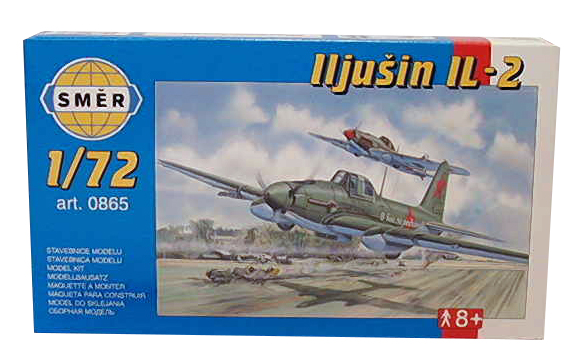 Obrázok Model Iljusin IL 2 1:72 16,1x20,3cm v krabici 25x14,5x4,5cm