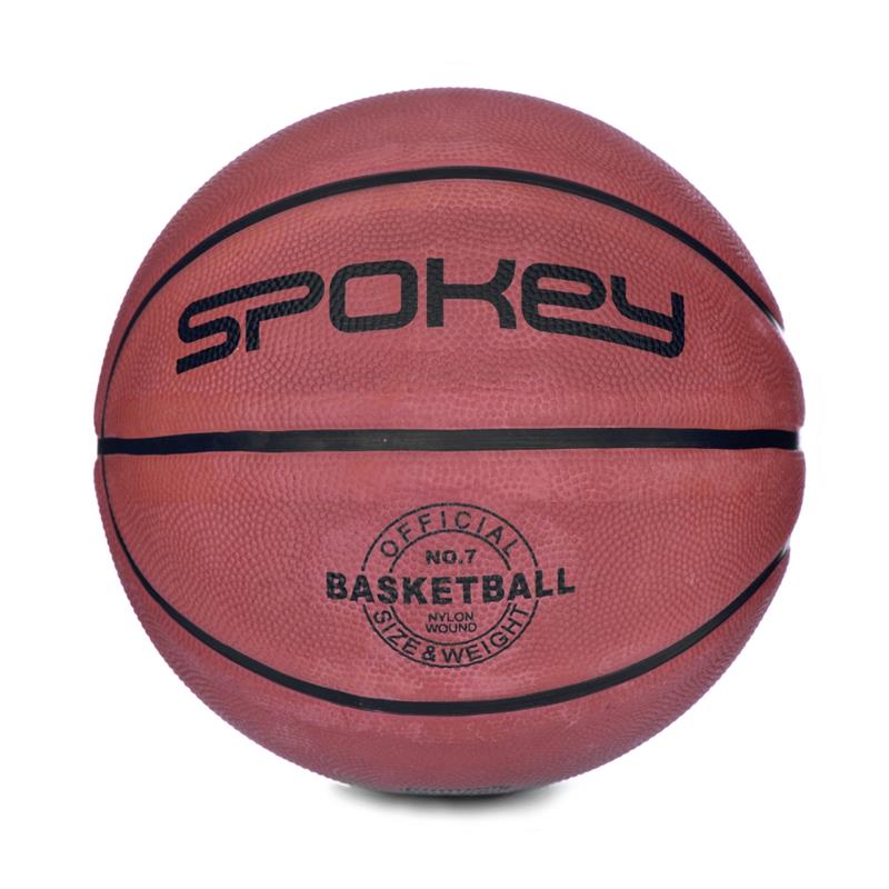 SPOKEY - BRAZIRO Basketbalová lopta hnedá