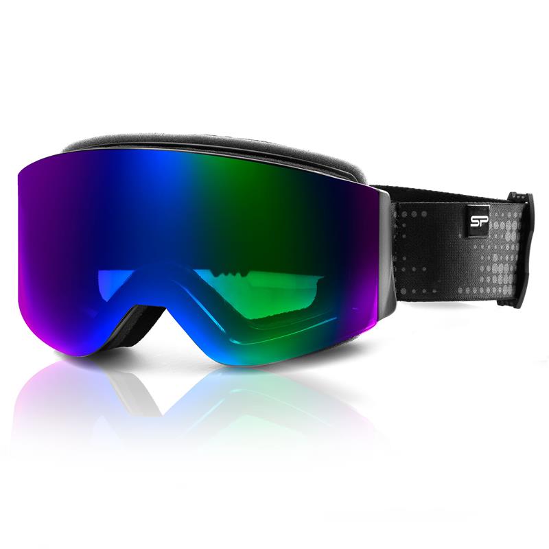 SPOKEY - GRANBY lyžiarske okuliare čierno-modré