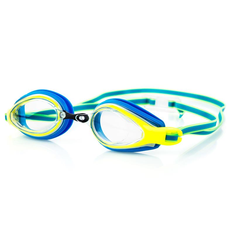 SPOKEY - KOBRA Plavecké okuliare, modro-žlté