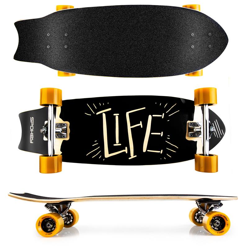 SPOKEY - LIFE Longboard 67,5 x 25,5 cm, ABEC7