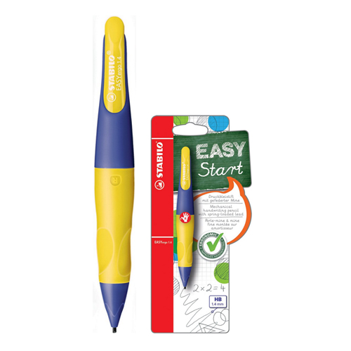 STABILO - Mechanická ceruzka EASYergo 1,4 mm  pre pravákov, žlto-fialová