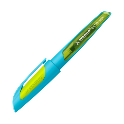 STABILO - Školské plniace pero s hrotom M - EASYbuddy FRESH EDITION vo svetlo modrej farbe