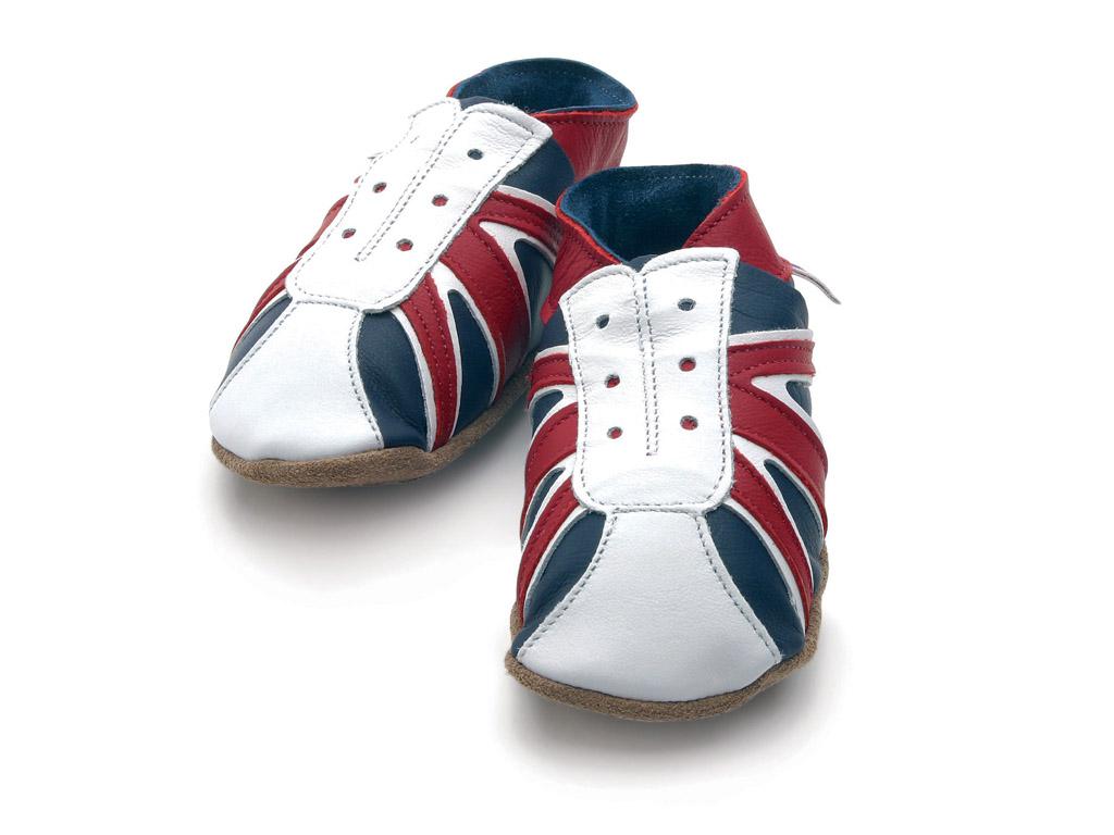 STARCHILD - Kožené topánočky - UK Trainer - Kids - veľkosť S - 25-26 (3-4 roky)