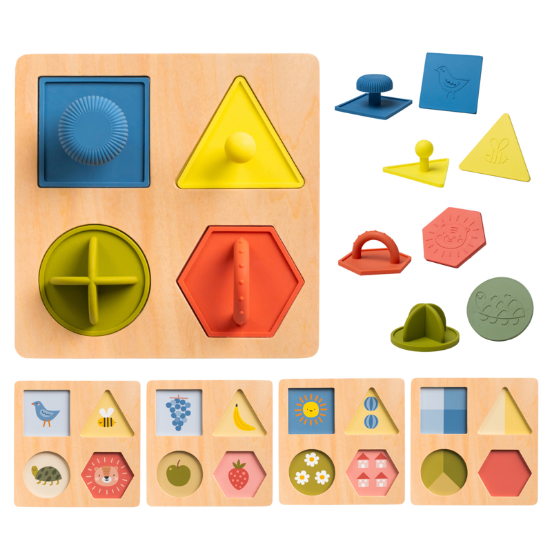 TAF TOYS - Puzzle vkladacie tvary pre najmenších