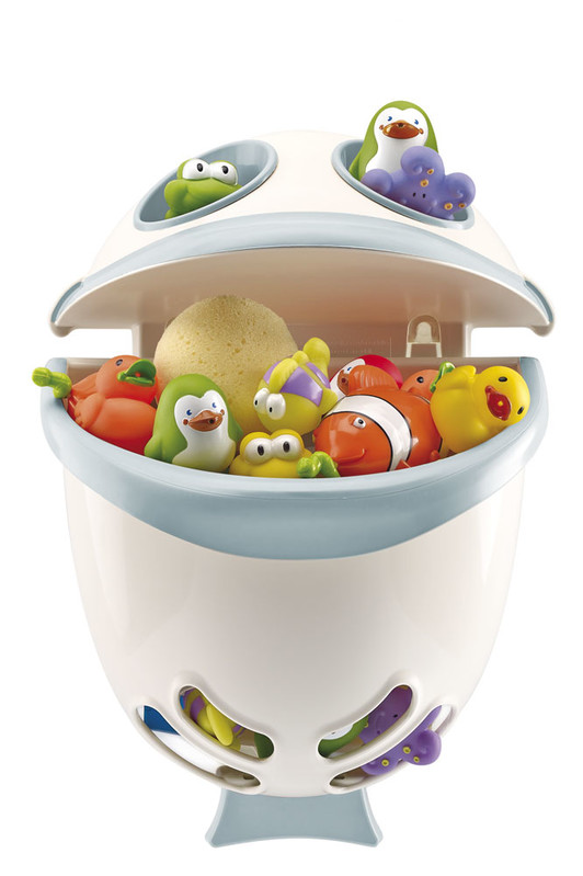 THERMOBABY - Box na hračky do kúpeľne Bubble Fish - zelená