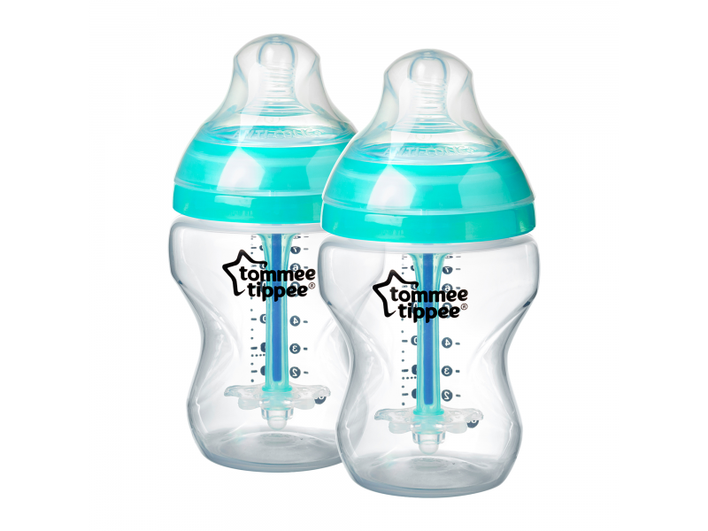 TOMMEE TIPPEE - Dojčenská fľaša C2N ANTI-COLIC, 2ks 260ml, 0+m