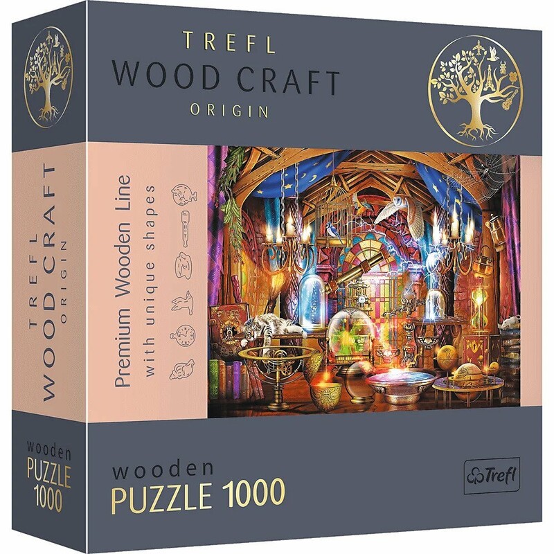 TREFL - Drevené puzzle 1000 - Kúzelná komnata