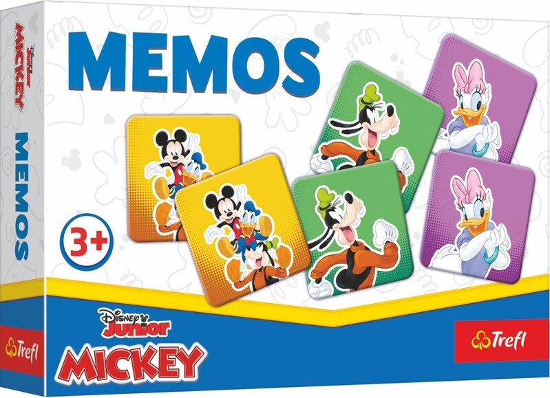 TREFL - Hra - Pexeso - Mickey Mouse (malá krabica)