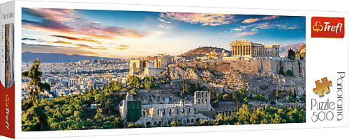 TREFL - Panoramatické puzzle 500 - Akropola, Atény