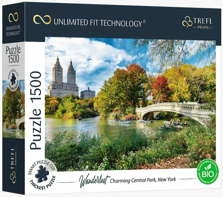 TREFL - Prime puzzle 1500 UFT - Potulky: Okúzľujúci Central Park, New York