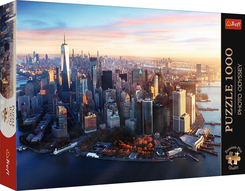 TREFL - Puzzle 1000 Premium Plus - Foto Odysea: Manhattan, New York