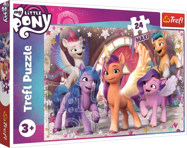 TREFL - Puzzle 24 Maxi - Radosť poníkov / My Little Pony