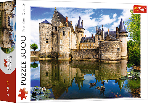 TREFL - Puzzle 3000 - Zámok v Sully-sur-Loire, Francúzsko