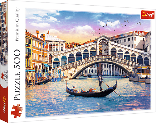 TREFL - Puzzle 500 - Most Rialto, Benátky