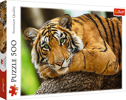 TREFL - Puzzle 500 - Portrét tigra