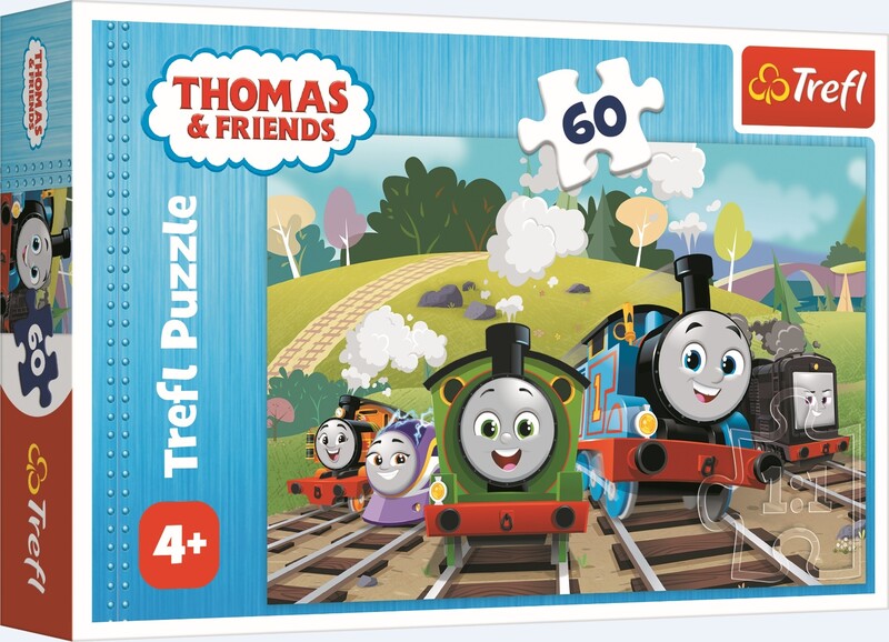 TREFL - Puzzle 60 - Tom na výlete / Thomas and Friends
