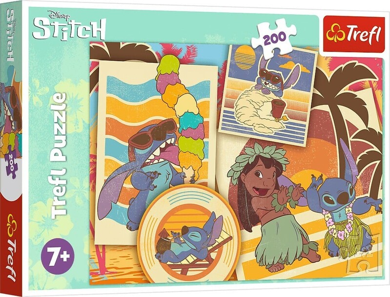 TREFL - Puzzle Lilo & Stitch: Hudobný svet 200 dielikov
