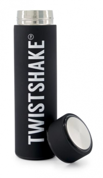 TWISTSHAKE - Termoska Twistshake Hot or Cold, 420 ml, čierna
