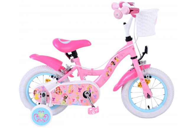 VOLARE - Detský bicykel Disney Princess - dievčenský - 12 palcov - ružový