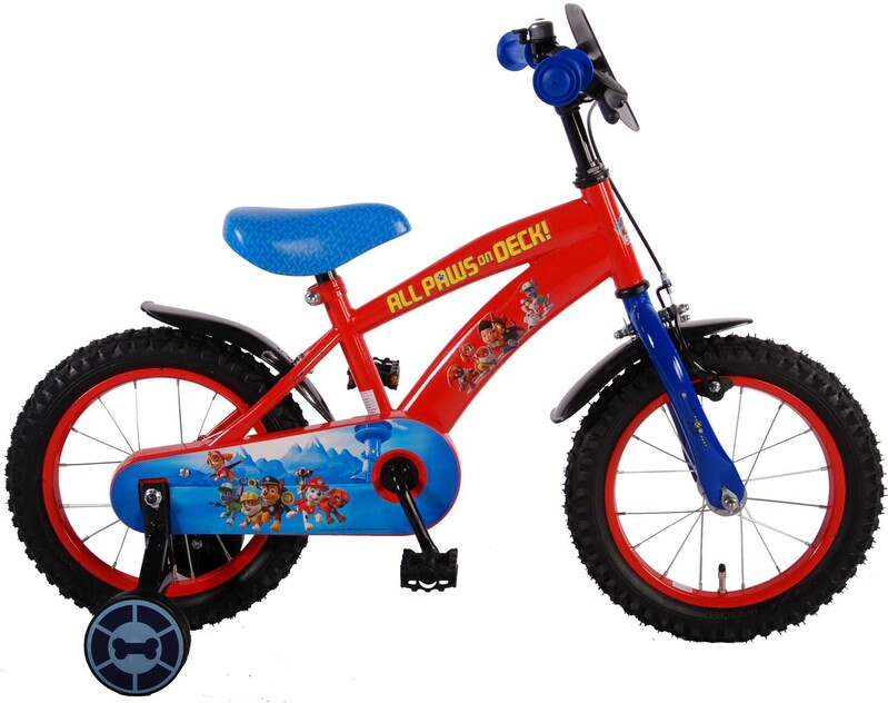 VOLARE - Detský bicykel Paw Patrol 14" - Red Blue