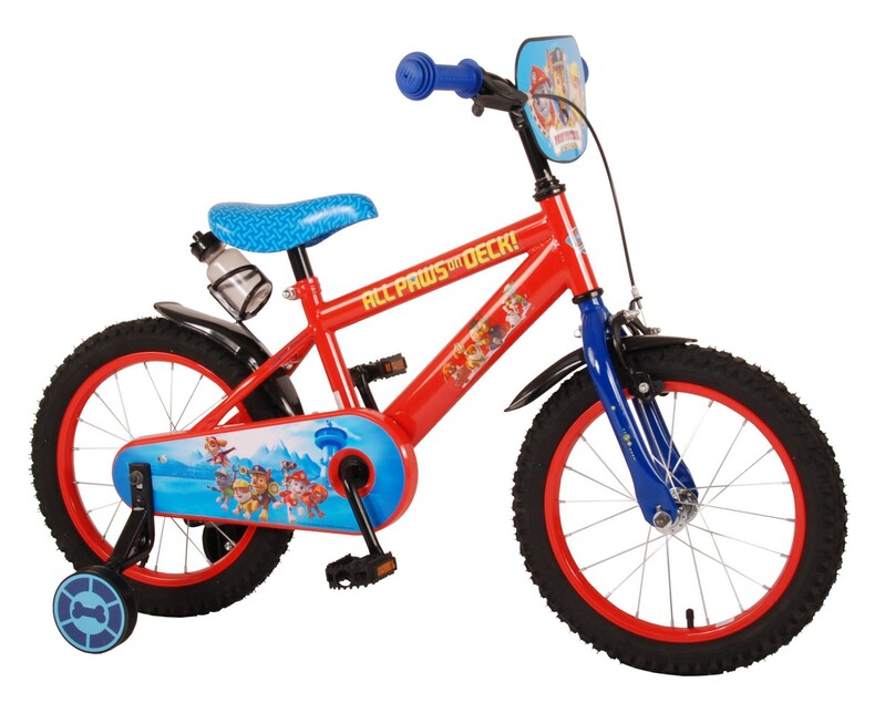 VOLARE - Detský bicykel Paw Patrol 16" - Red Blue