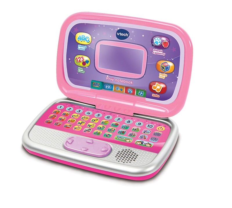 VTECH - Vtech Prvý Notebook - Ružový Sk