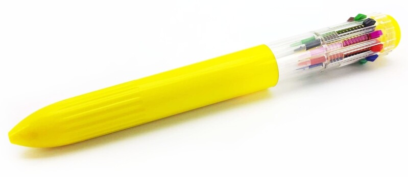 WIKY - Guľôčkové pero 10 farieb 22 cm