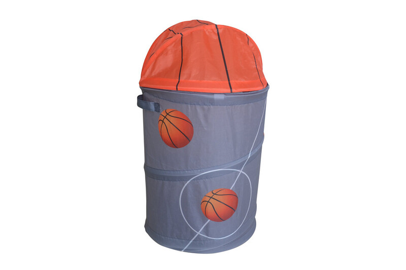 WIKY - Kôš na hračky basketbal 35x35x60cm