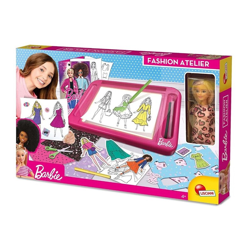 WIKY - Lisciani Barbie Módny atelier s bábikou