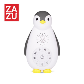 ZAZU - Tučniak Zoe šedý - Musicbox s bezdrôtovým reproduktorom